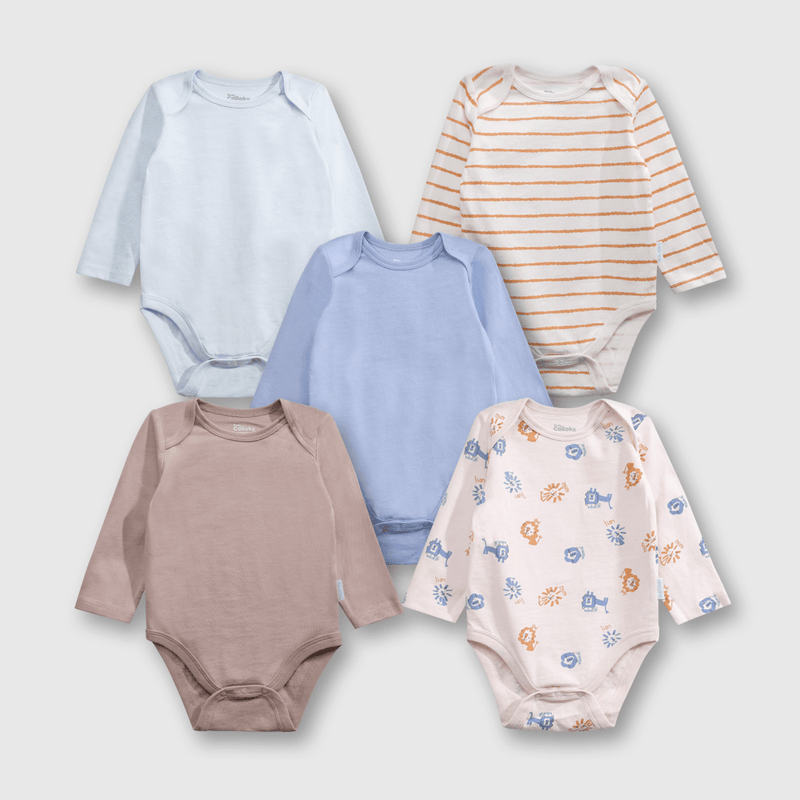 Pack de Cinco Bodies Beige