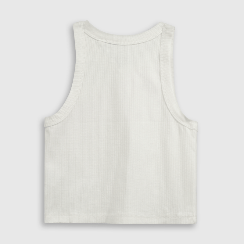 Polera Rib Blanca