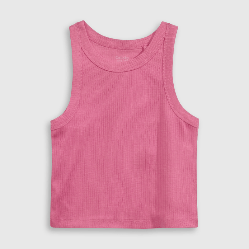 Polera Rib Fucsia