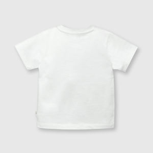 Polera Blanca Cebra
