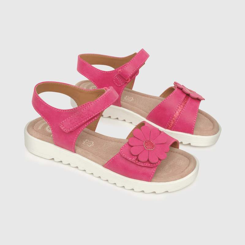 Sandalia Fucsia de Niña