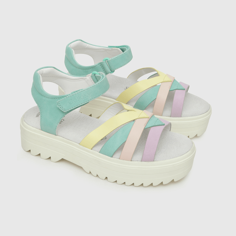 Sandalia Multicolor de Niña