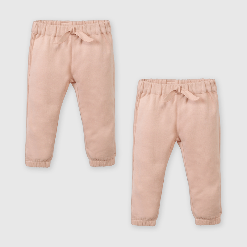 Pack 2 Pantalones Buzo Rosado
