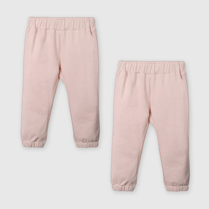 Pack 2 Pantalones Buzo Rosado