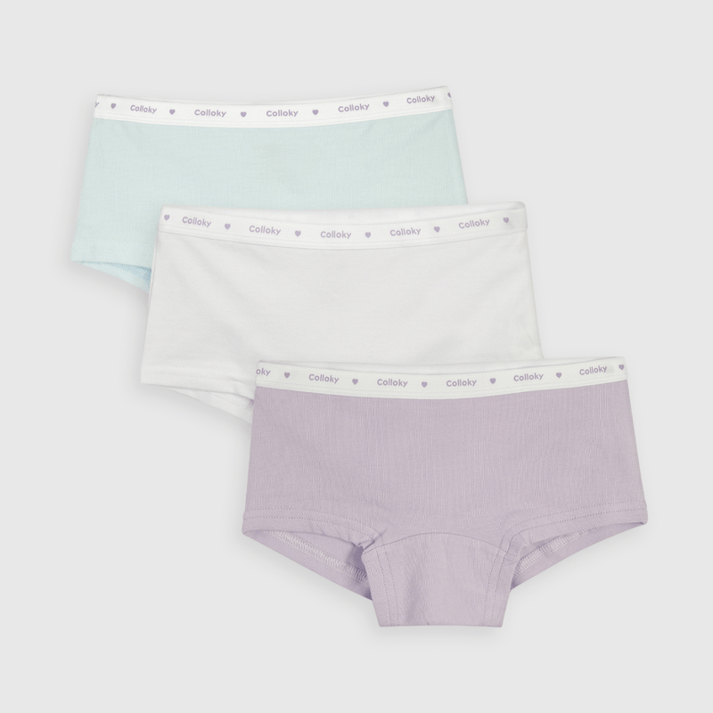 Pack de Tres Calzones Multicolor Niña