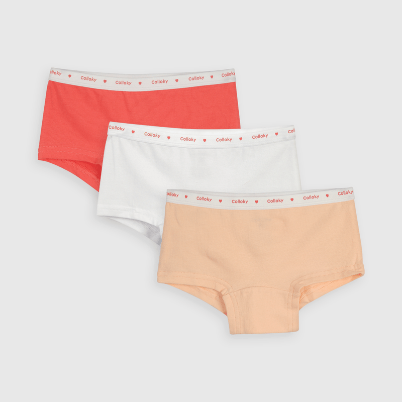 Pack de Tres Calzones Multicolor Niña