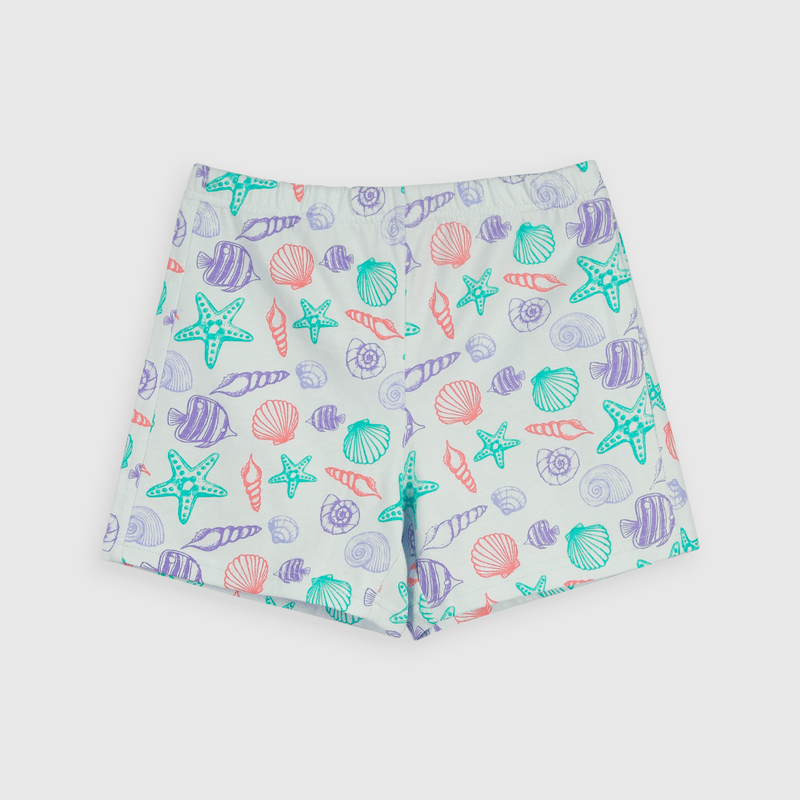 Pijama Corto Celeste Oceano Niña