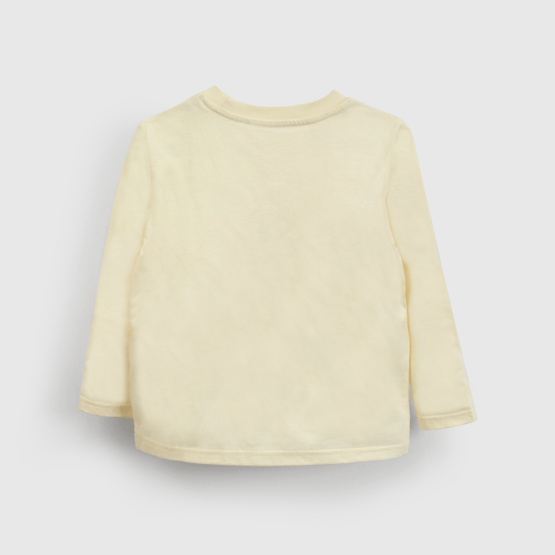 Polera Blanca Estampada