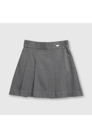 Falda Escolar Gris