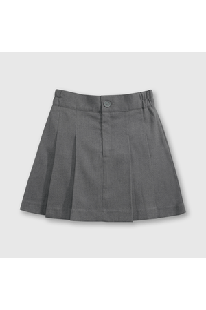Falda Escolar Gris
