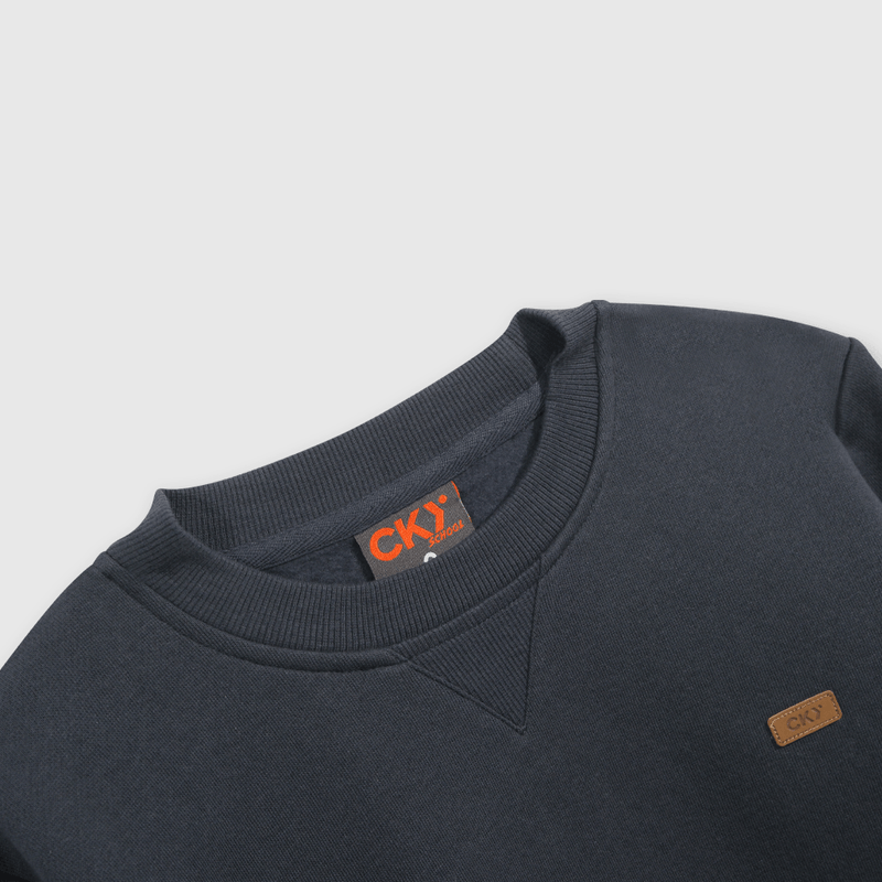 Polerón Escolar Azul Unisex