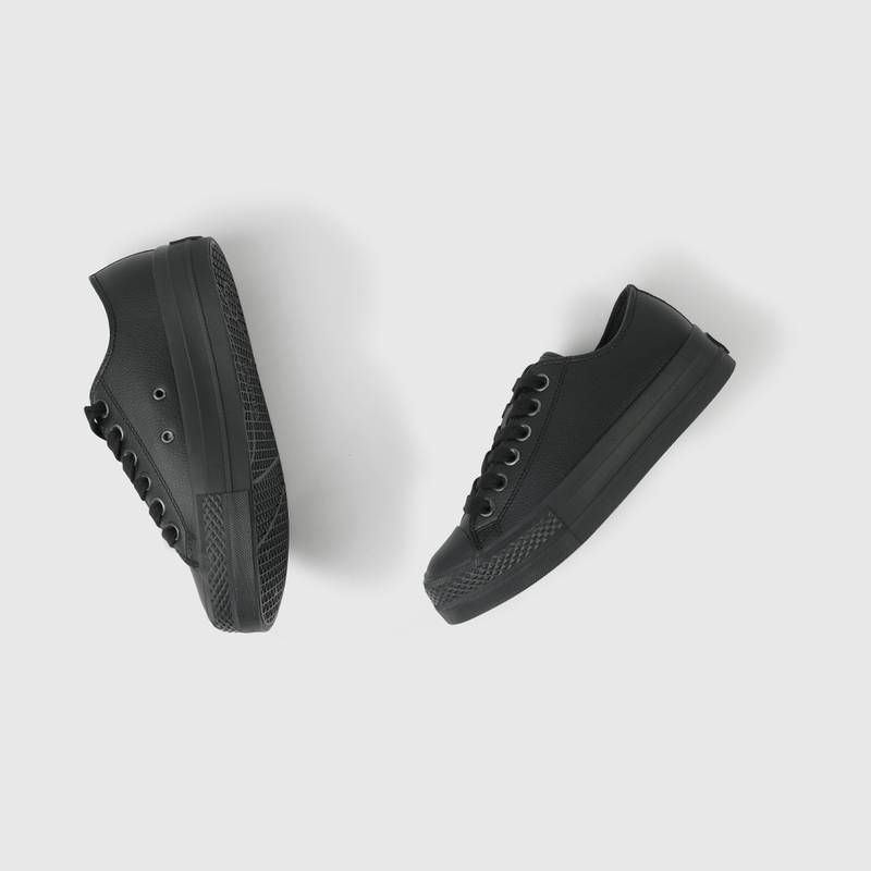 Zapatilla Negra con Plataforma