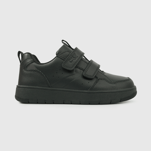 Zapatilla Escolar Negra con Velcro
