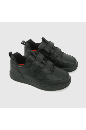 Zapatilla Escolar Negra con Velcro