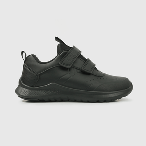 Zapatilla Escolar Negra con Velcro Unisex