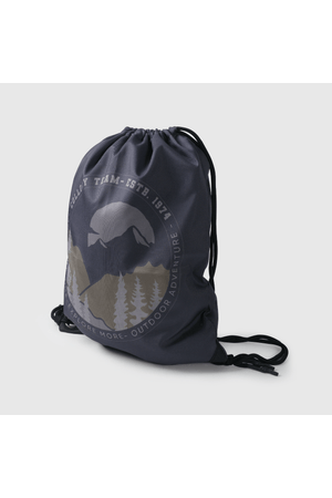 Bolso Escolar Gris