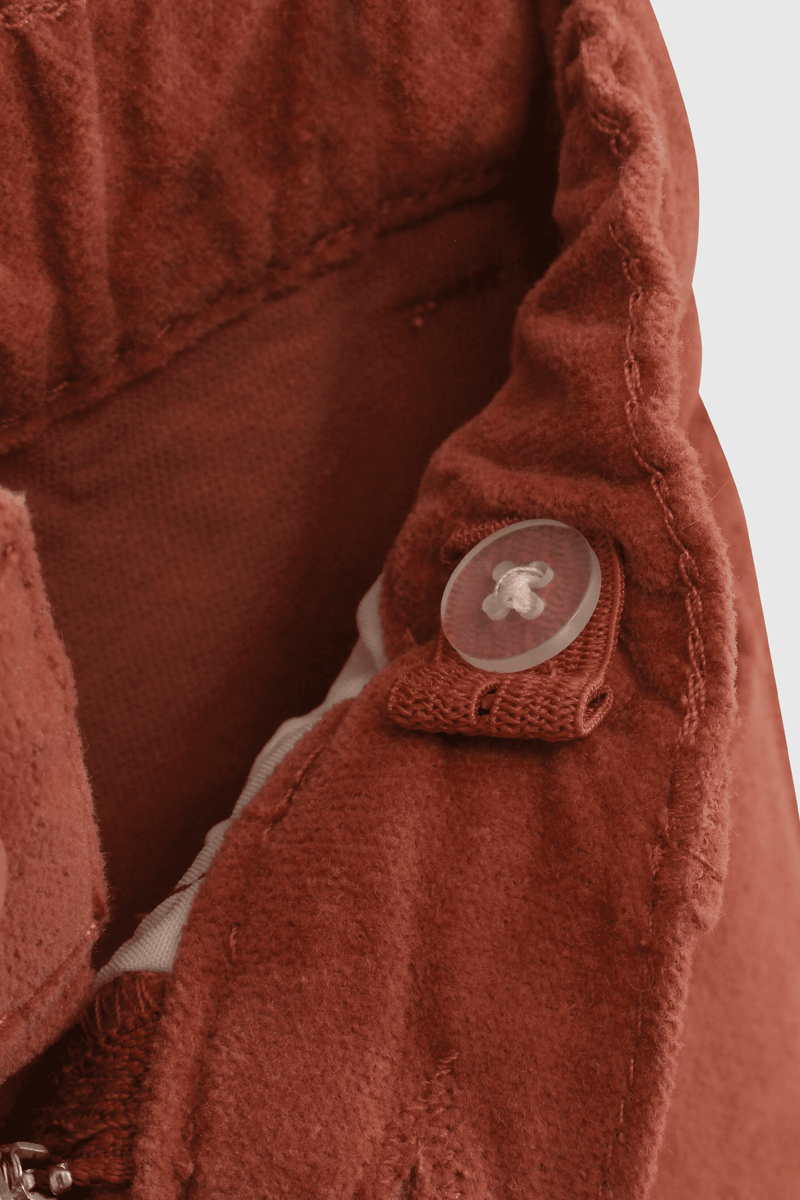 Pantalón Abrigado Rojo