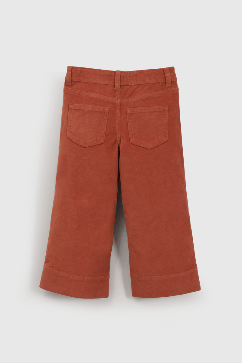Pantalón Abrigado Culotte Rojo