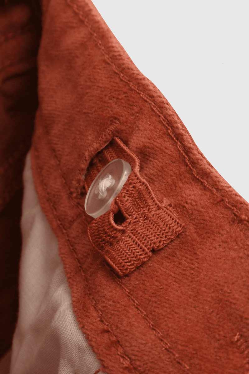 Pantalón Abrigado Culotte Rojo