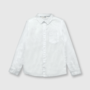 Camisa de niño oxford clasica blanca (2 a 12 años)