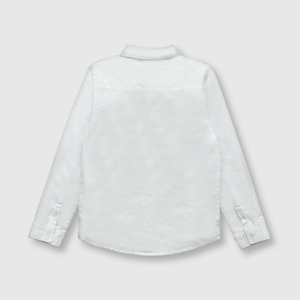 Camisa de niño oxford clasica blanca (2 a 12 años)