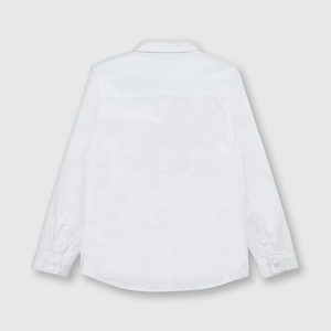 Camisa de niño clasica oxford blanco (2 a 12 años)