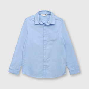 Camisa de niño clasica oxford celeste (2 a 12 años)