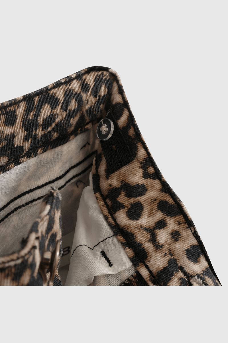 Pantalón Flare Animal Print