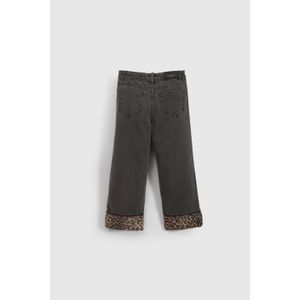 Jeans Wide Leg Animal Print