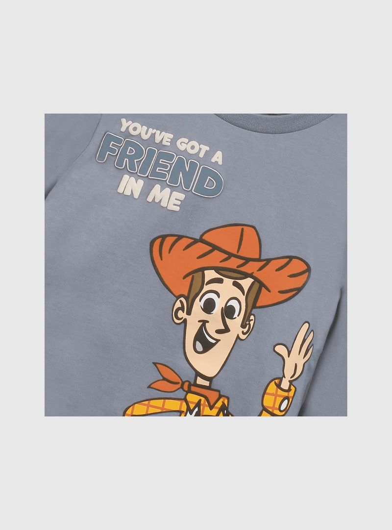 Polera Celeste Toy Story