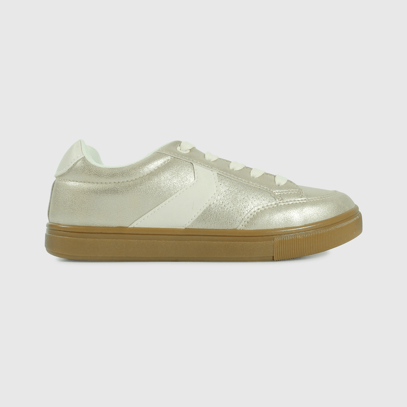 Zapatilla Lifestyle Dorada de Niña