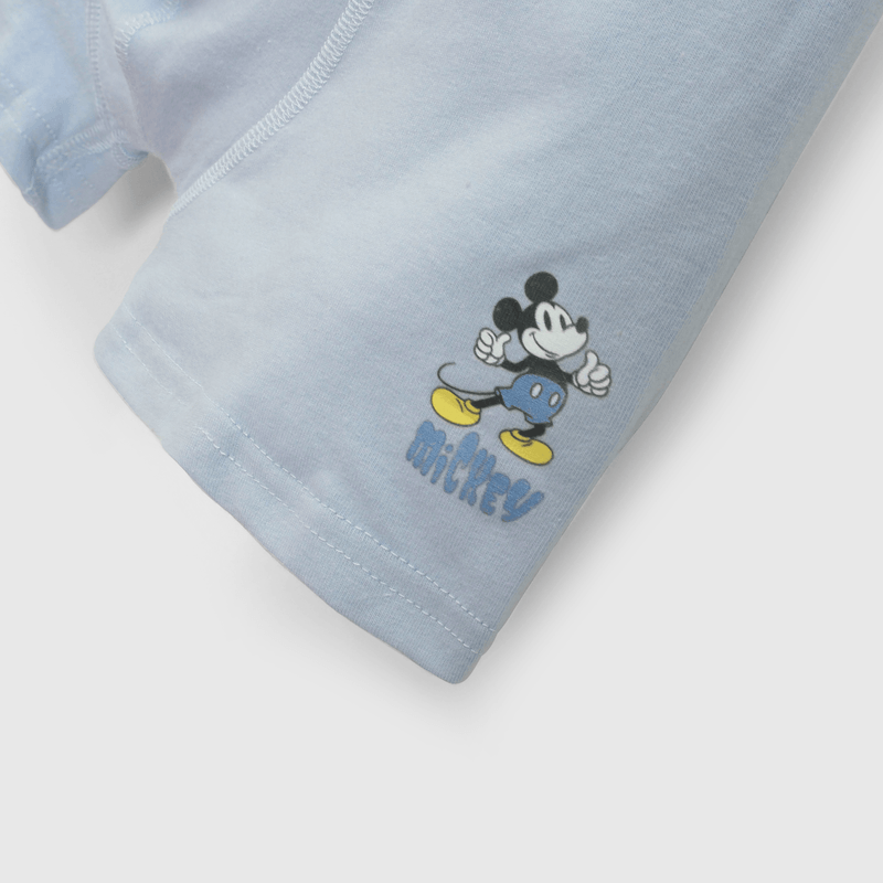 Pack 3 Bóxer Mickey Mouse Celeste