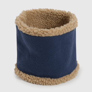 Cuello con Interior de Polar Azul