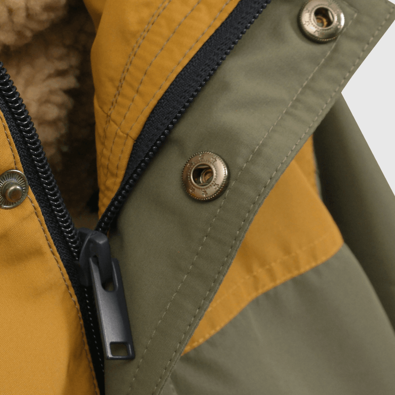 Parka Forrada Verde
