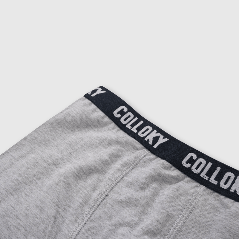 Pack de 3 Unidades de Boxer strech Gris para Niño de 2 a +12 años