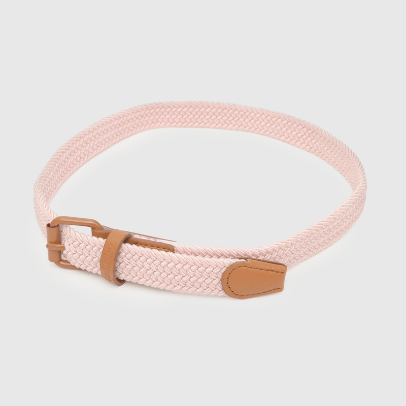 Cinturón Elasticado Rosado Ajustable para Niña de 2 a 12 años