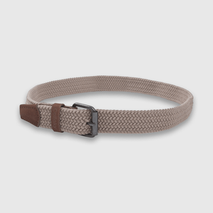 Cinturón Elasticado Beige de Tela Unisex de 2 a 12 años