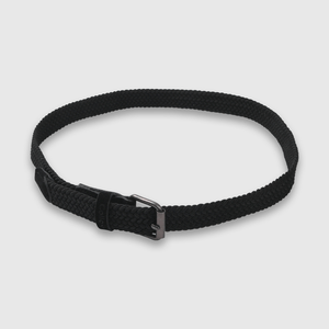 Cinturón Elasticado Negro de Tela unisex de 2 a 12 años