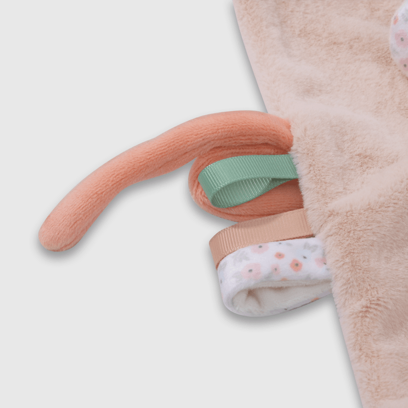 Juguete Sensorial de Bebé Rosado de Textura Suave
