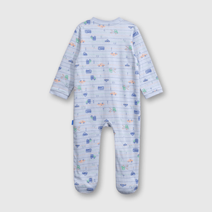 Pijama Verde Autos para Bebé de 0 a 24 meses