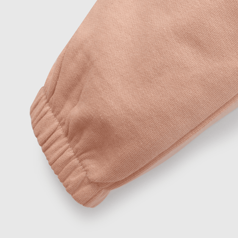 Pantalon Buzo Morado con Carda Interior y Cintura Elasticada