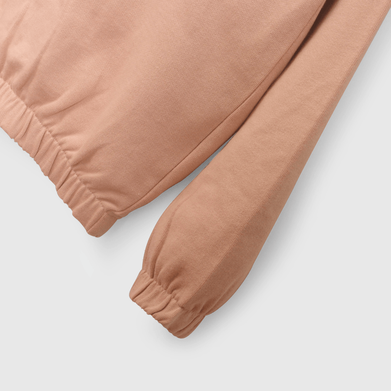Polerón Rosado Hombro Caído de polycotton Estampado para Niña