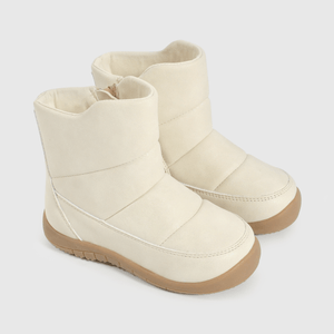 Bootie Caminante de Niña Caña Media Amarillo Edad 12 a 4 Años