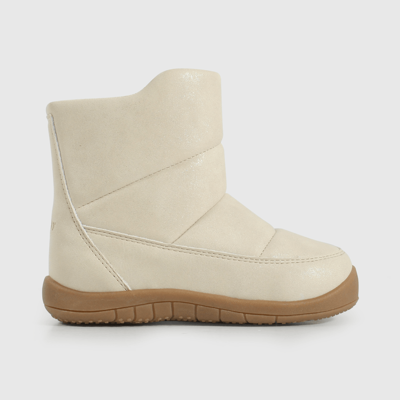 Bootie Caminante de Niña Caña Media Amarillo Edad 12 a 4 Años
