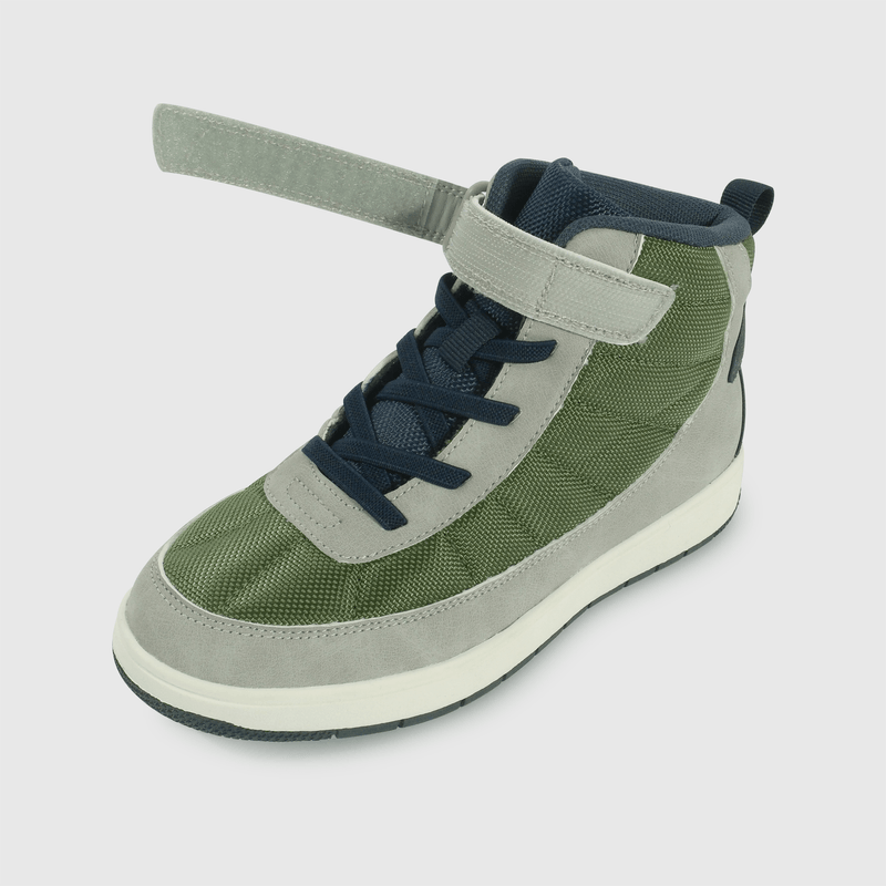 Botín de Niño Multicolor Caña Media con Velcro y Cordón