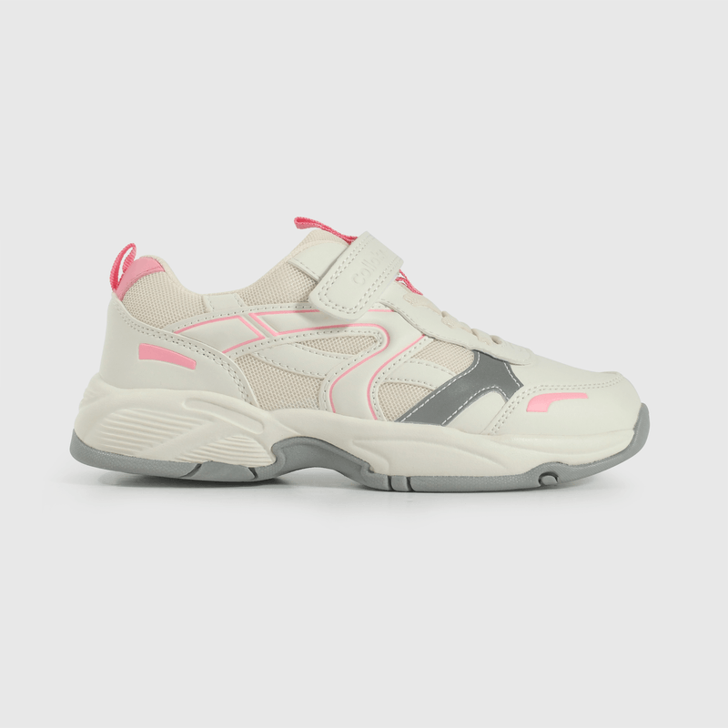 Zapatilla Colloky Lifestyle de Niña Blanco Caña Baja