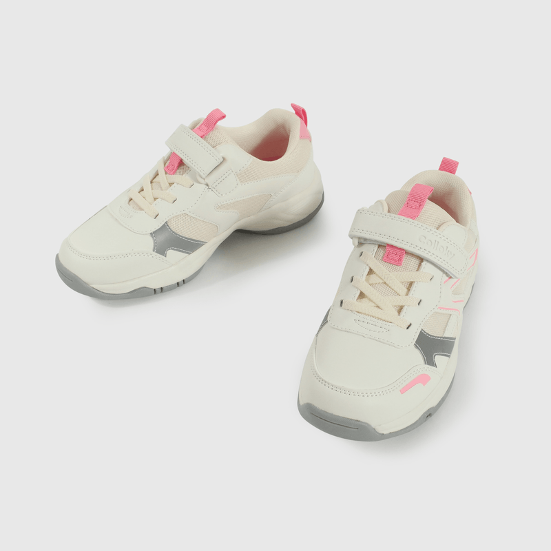 Zapatilla Colloky Lifestyle de Niña Blanco Caña Baja