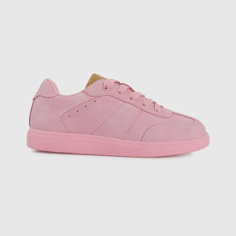 Zapatilla Lifestyle de Niña Fucsia Caña Baja con Cordón