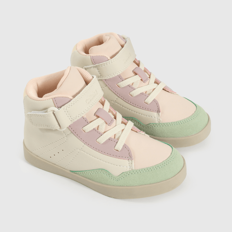 Zapatilla Caminante Lifestyle de Niña Multicolor Caña Media