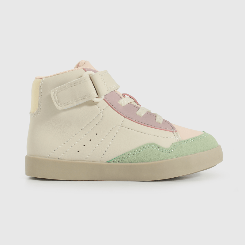 Zapatilla Caminante Lifestyle de Niña Multicolor Caña Media